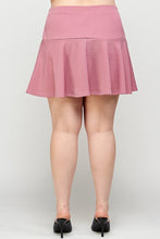 Load image into Gallery viewer, Plus Size, Solid Knit Skort
