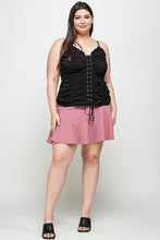 Load image into Gallery viewer, Plus Size, Solid Knit Skort

