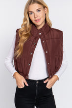Load image into Gallery viewer, Puffer Padding Vest

