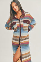 Load image into Gallery viewer, Stripped  Long Sleeve Top
