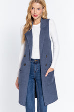 Load image into Gallery viewer, Sleeveless Long Sweater Vest
