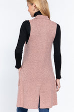 Load image into Gallery viewer, Sleeveless Long Sweater Vest

