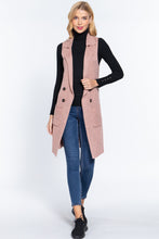 Load image into Gallery viewer, Sleeveless Long Sweater Vest
