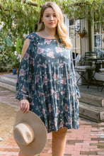 Load image into Gallery viewer, Floral Printed Babydoll Dress
