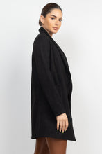 Load image into Gallery viewer, Open Front Suede Blazer
