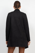 Load image into Gallery viewer, Open Front Suede Blazer
