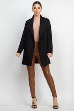 Load image into Gallery viewer, Open Front Suede Blazer
