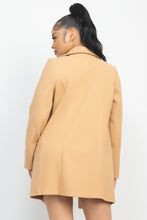 Load image into Gallery viewer, Double-breasted Solid Coat
