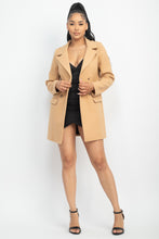 Load image into Gallery viewer, Double-breasted Solid Coat
