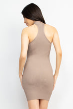 Load image into Gallery viewer, Halter Racerback Sweater Dress
