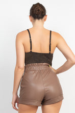 Load image into Gallery viewer, Lurex Sweetheart Cami Bodysuit
