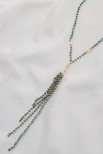 Load image into Gallery viewer, Beaded Y Shape Neckace
