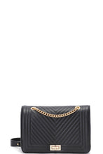 Load image into Gallery viewer, Fashion V Stitching Pattern Crossbody Bag
