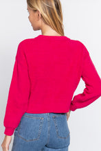 Load image into Gallery viewer, Long Slv V-neck Sweater Cardigan

