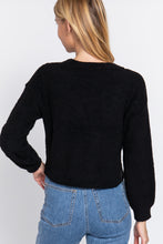 Load image into Gallery viewer, Long Slv V-neck Sweater Cardigan
