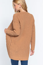 Load image into Gallery viewer, Chenille Sweater Cardigan
