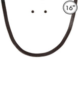 Load image into Gallery viewer, Aluminumcoating Herringbone Necklace Set
