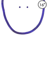 Load image into Gallery viewer, Aluminumcoating Herringbone Necklace Set
