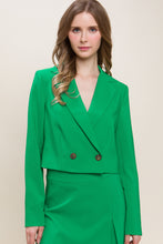 Load image into Gallery viewer, Button Crop Blazer
