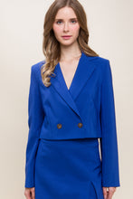 Load image into Gallery viewer, Button Crop Blazer
