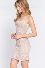 Load image into Gallery viewer, All Over Smoked Print Cami Dress

