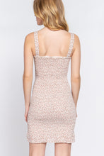 Load image into Gallery viewer, All Over Smoked Print Cami Dress
