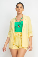 Load image into Gallery viewer, Roll-up Quarter Sleeve Jacket
