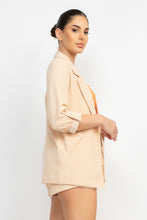 Load image into Gallery viewer, Roll-up Quarter Sleeve Jacket
