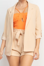 Load image into Gallery viewer, Roll-up Quarter Sleeve Jacket
