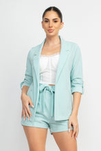 Load image into Gallery viewer, Roll-up Quarter Sleeve Jacket
