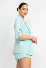 Load image into Gallery viewer, Roll-up Quarter Sleeve Jacket
