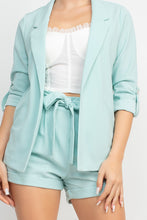 Load image into Gallery viewer, Roll-up Quarter Sleeve Jacket
