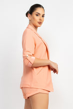 Load image into Gallery viewer, Roll-up Quarter Sleeve Jacket
