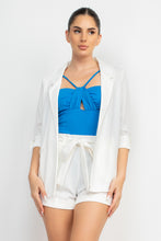 Load image into Gallery viewer, Roll-up Quarter Sleeve Jacket
