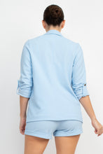 Load image into Gallery viewer, Roll-up Quarter Sleeve Jacket
