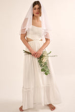 Load image into Gallery viewer, A Sheer, Chiffon Floral Lace Maxi Dress
