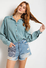 Load image into Gallery viewer, Mineral Washed Cotton Gauze Shirt
