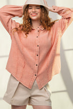 Load image into Gallery viewer, Mineral Washed Cotton Gauze Shirt
