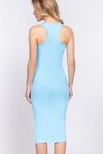 Load image into Gallery viewer, Racerback Sleeveless Midi Dress
