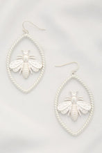 Load image into Gallery viewer, Bee Marquise Shape Dangle Earring
