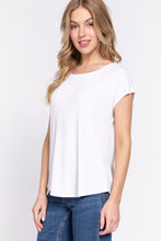 Load image into Gallery viewer, Short Dolman Slv Rib Knit Top
