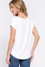 Load image into Gallery viewer, Short Dolman Slv Rib Knit Top
