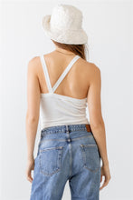 Load image into Gallery viewer, Ribbed V Strap Back Bodysuit

