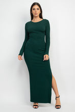 Load image into Gallery viewer, Side Slit Bodycon Maxi Dress
