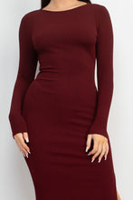 Load image into Gallery viewer, Side Slit Bodycon Maxi Dress
