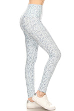 Load image into Gallery viewer, 5-inch Long Yoga Style Banded Lined Multi Printed Knit Legging With High Waist
