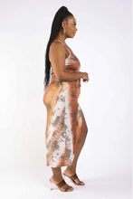 Load image into Gallery viewer, One Shoulder Dress With High Slit

