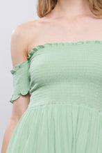 Load image into Gallery viewer, Flowy Off The Shoulder Dress
