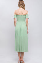 Load image into Gallery viewer, Flowy Off The Shoulder Dress
