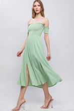 Load image into Gallery viewer, Flowy Off The Shoulder Dress
